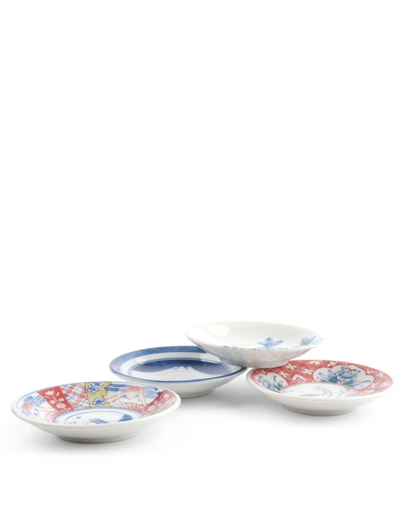 Imari-Style Dino Plate (Set of 4)