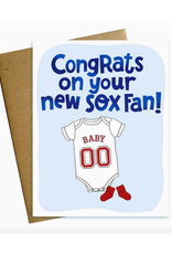 Congrats On Your New Boston Red Sox Fan Greeting Card