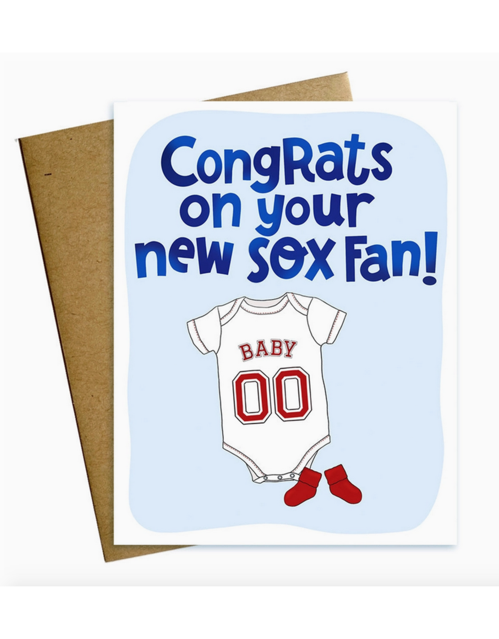 Congrats On Your New Boston Red Sox Fan Greeting Card
