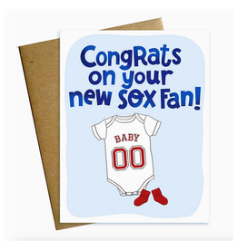 Congrats On Your New Boston Red Sox Fan Greeting Card
