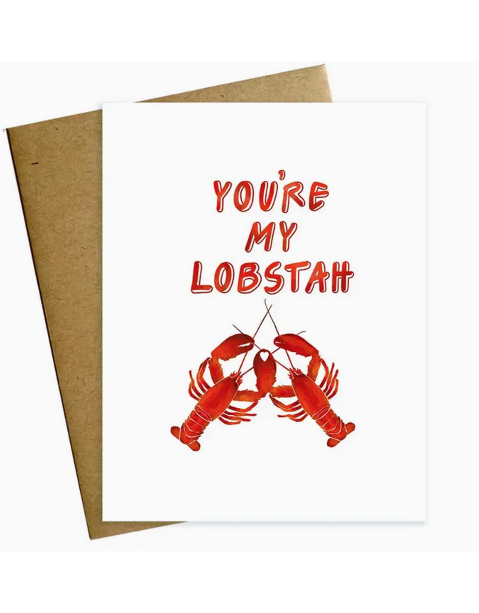 You're My Lobstah Greeting Card