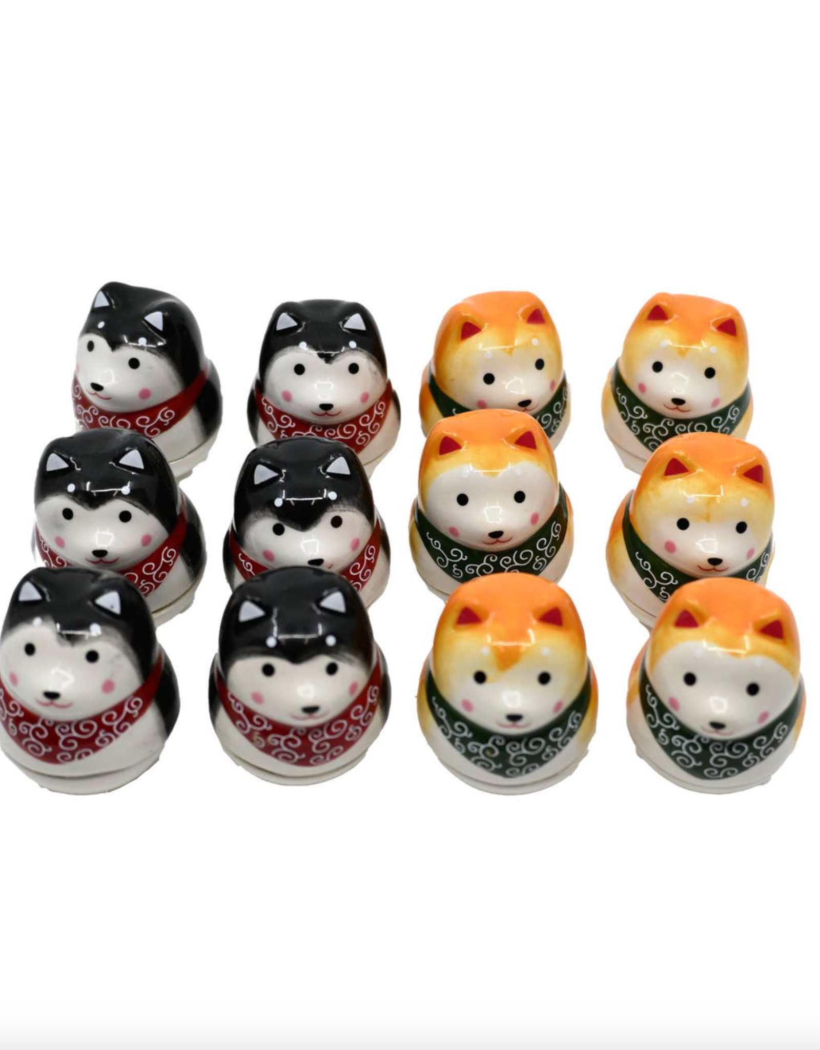 Roly Poly Shiba Inu Figurine (Assorted)