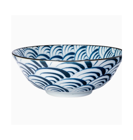 Large Nami Wave Ramen Bowl 8.25"