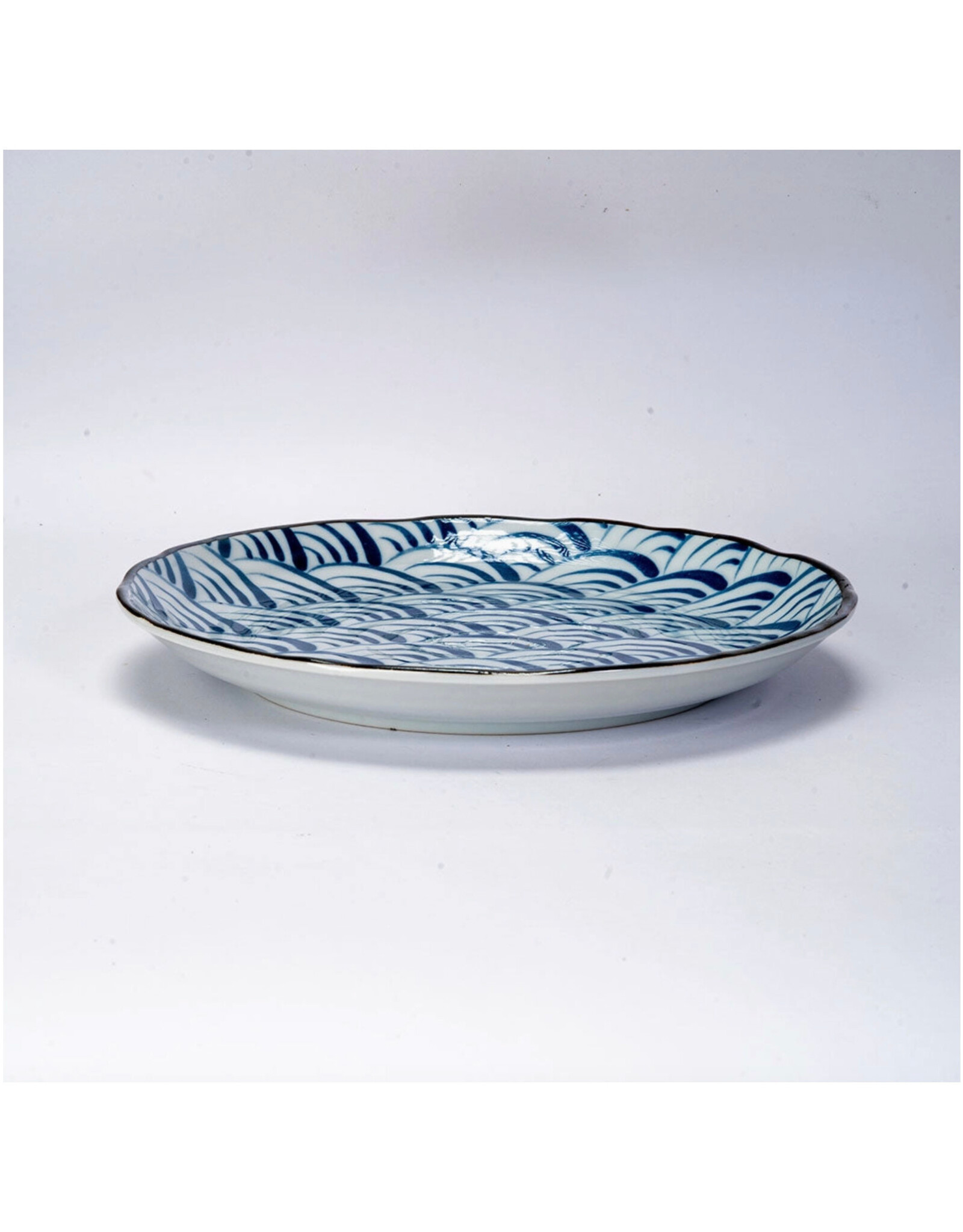 Nami Waves Dinner Plate 9.75"