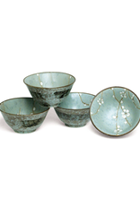 Spring Blossoms Flared Bowls Set of 4