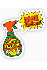Asshole Repellent Sticker
