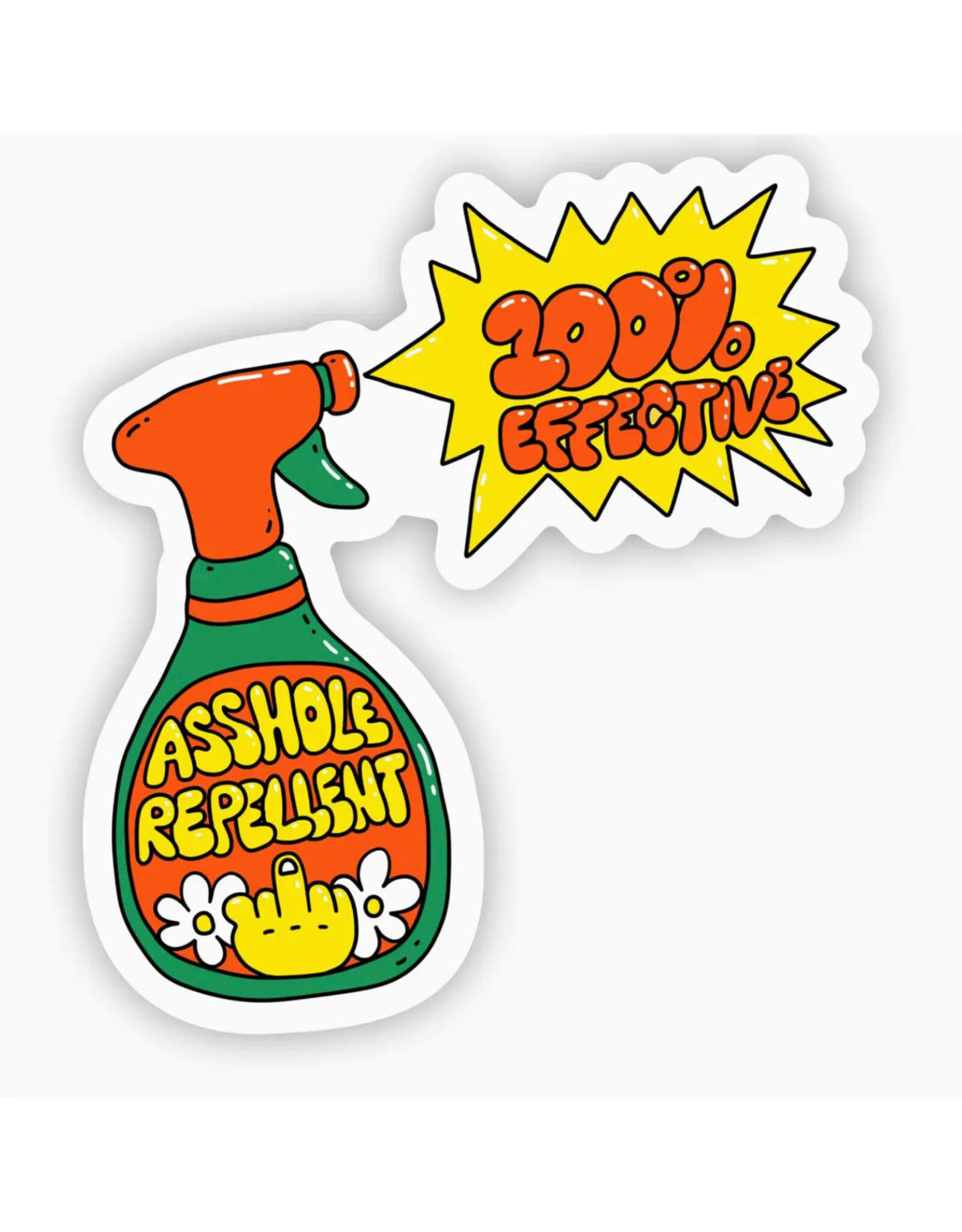 Asshole Repellent Sticker
