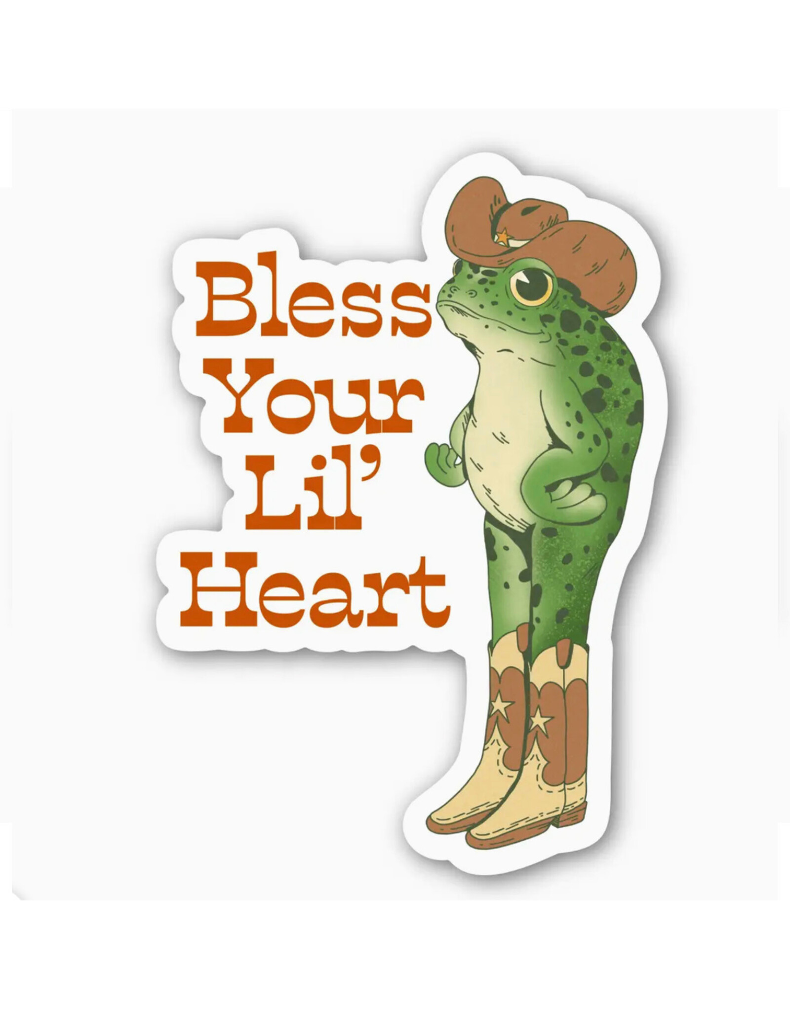 Bless Your Lil' Heart Cowboy Sticker