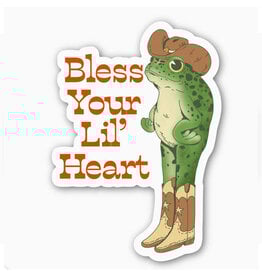 Bless Your Lil' Heart Cowboy Sticker