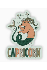 Capricorn Mer-Ram Sticker Capricorn Mer-Ram Sticker