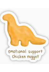 Emotional Support Chicken Nugget Sticker