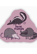 Feral Friends Sticker Feral Friends Sticker