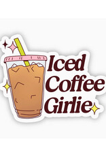 Iced Coffee Girlie Sticker Iced Coffee Girlie Sticker