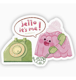 Jello It's Me Sticker