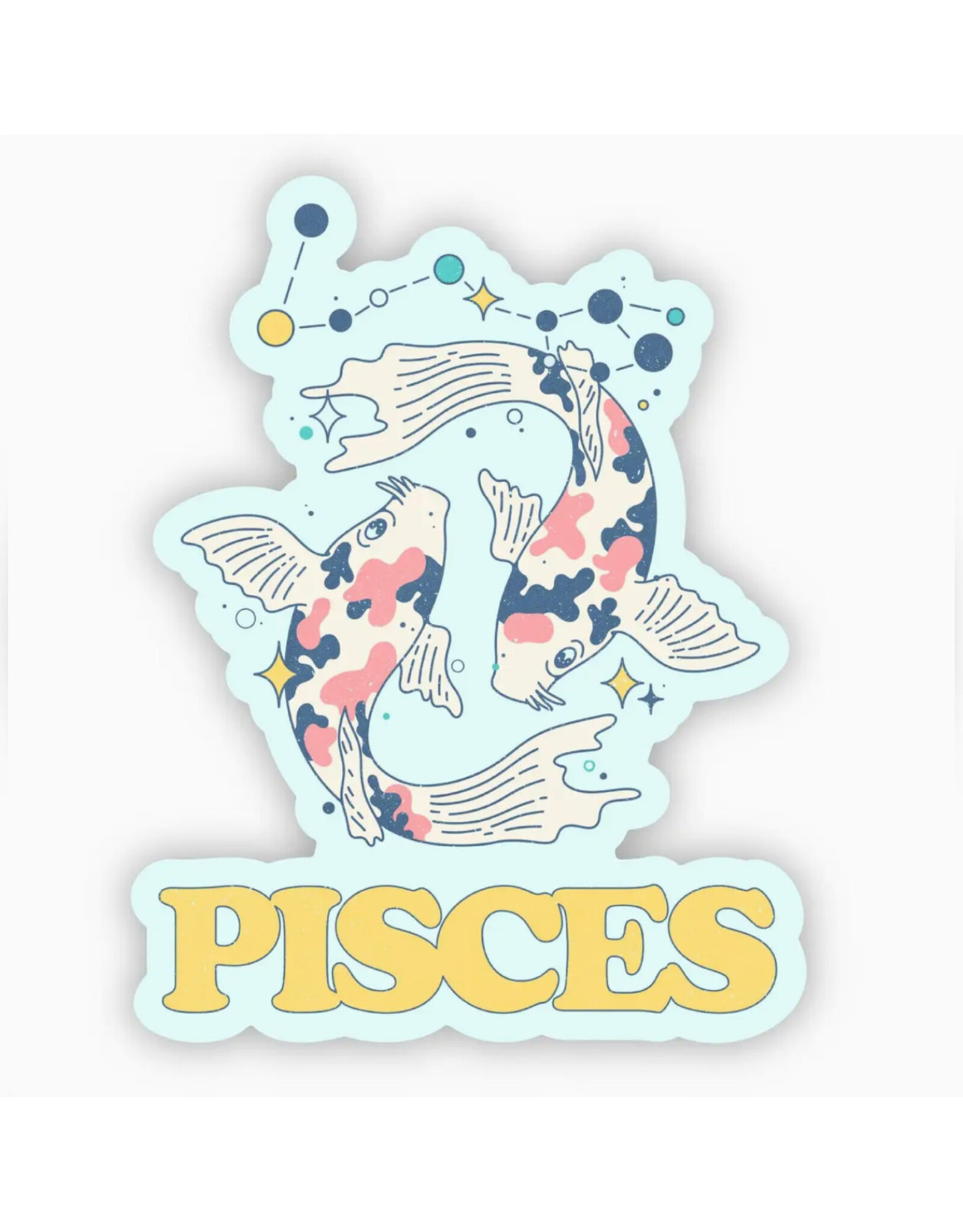 Pisces Koi Sticker