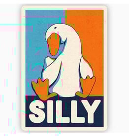 Silly Goose Campaign Sticker Silly Goose Campaign Sticker