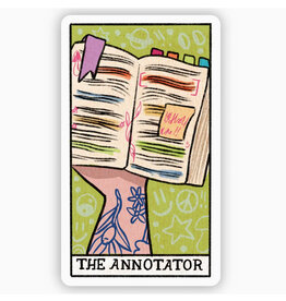Tarot Sticker- The Annotator