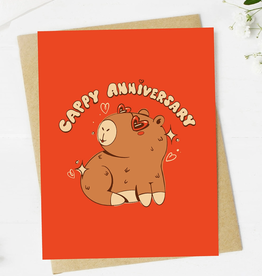 Cappy Anniversary Greeting Card