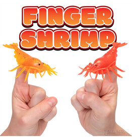 Shrimp Finger Puppet
