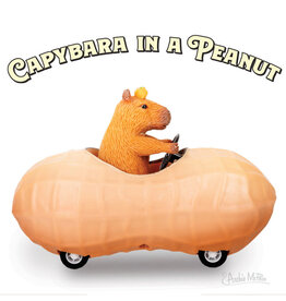 Racing Capybara in a Peanut