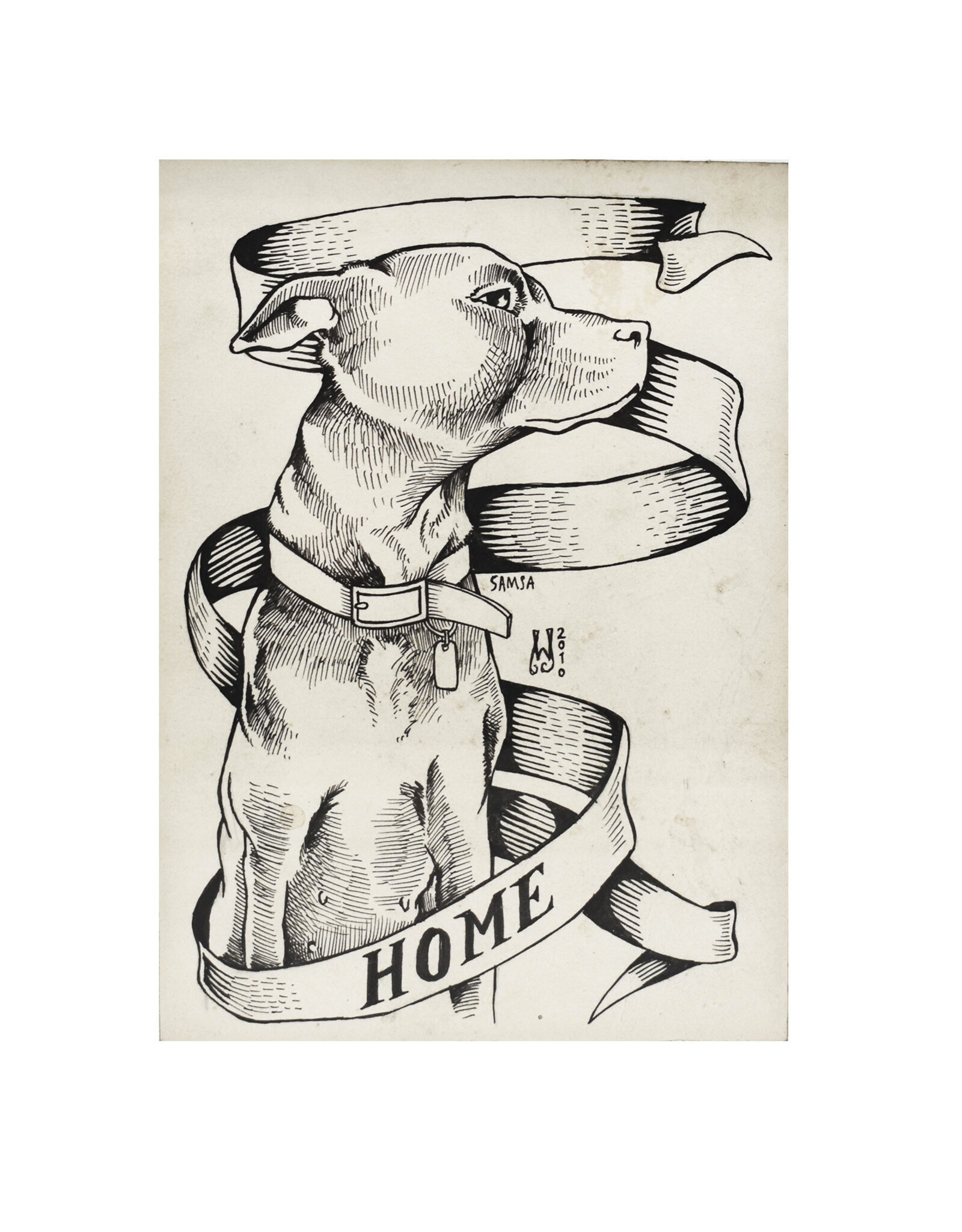 Home Dog Drawing