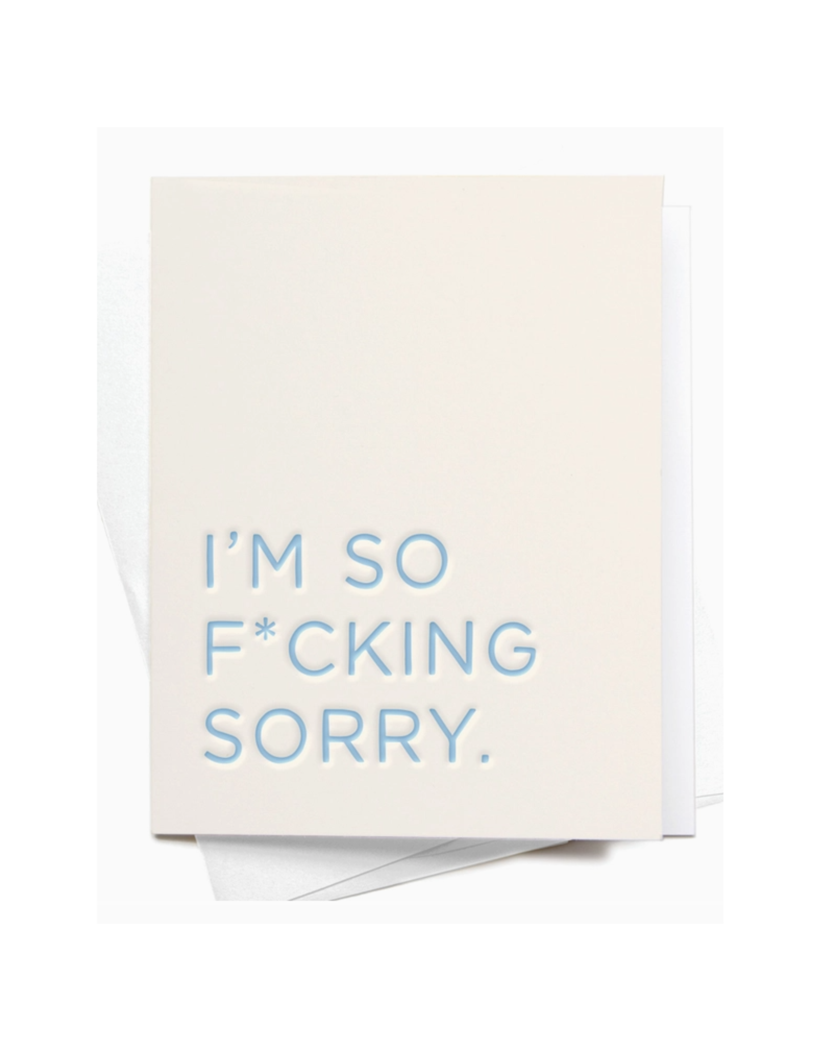I'm So F*cking Sorry Greeting Card