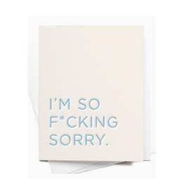 I'm So F*cking Sorry Greeting Card