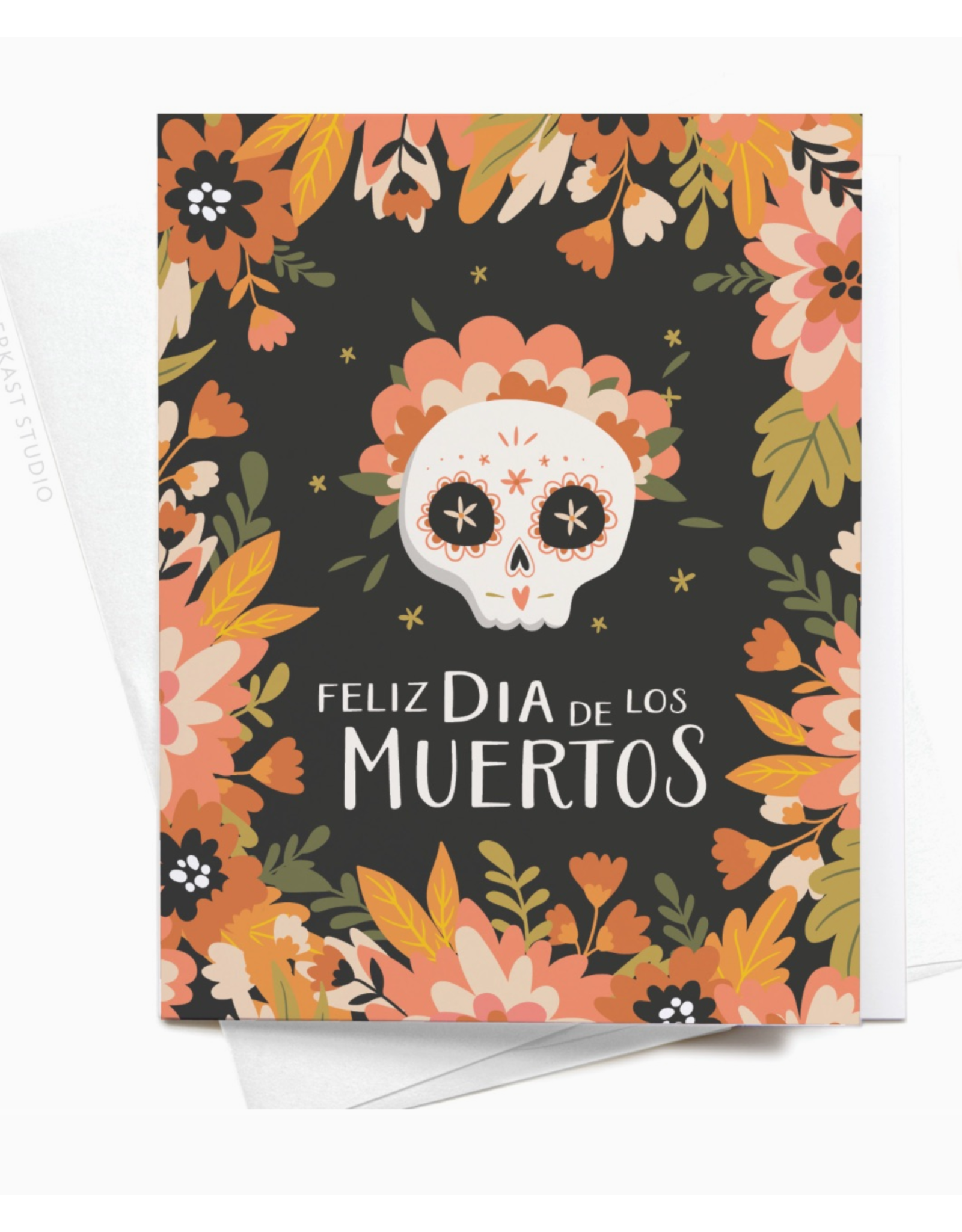 Feliz Dia De Los Muertos Greeting Card *
