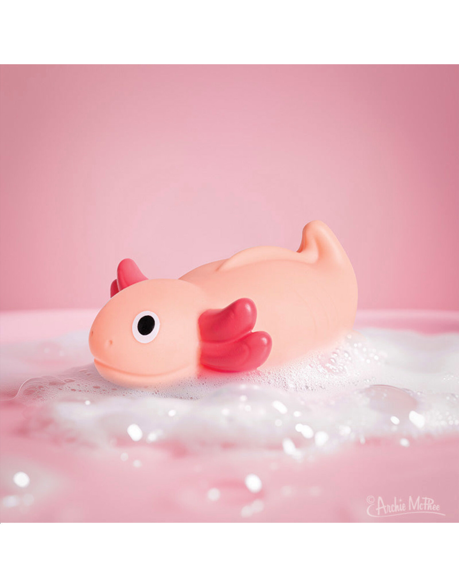 Gilly the Bath Axolotl