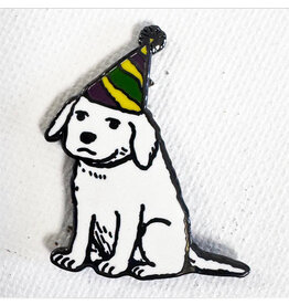 Party Dog Pin