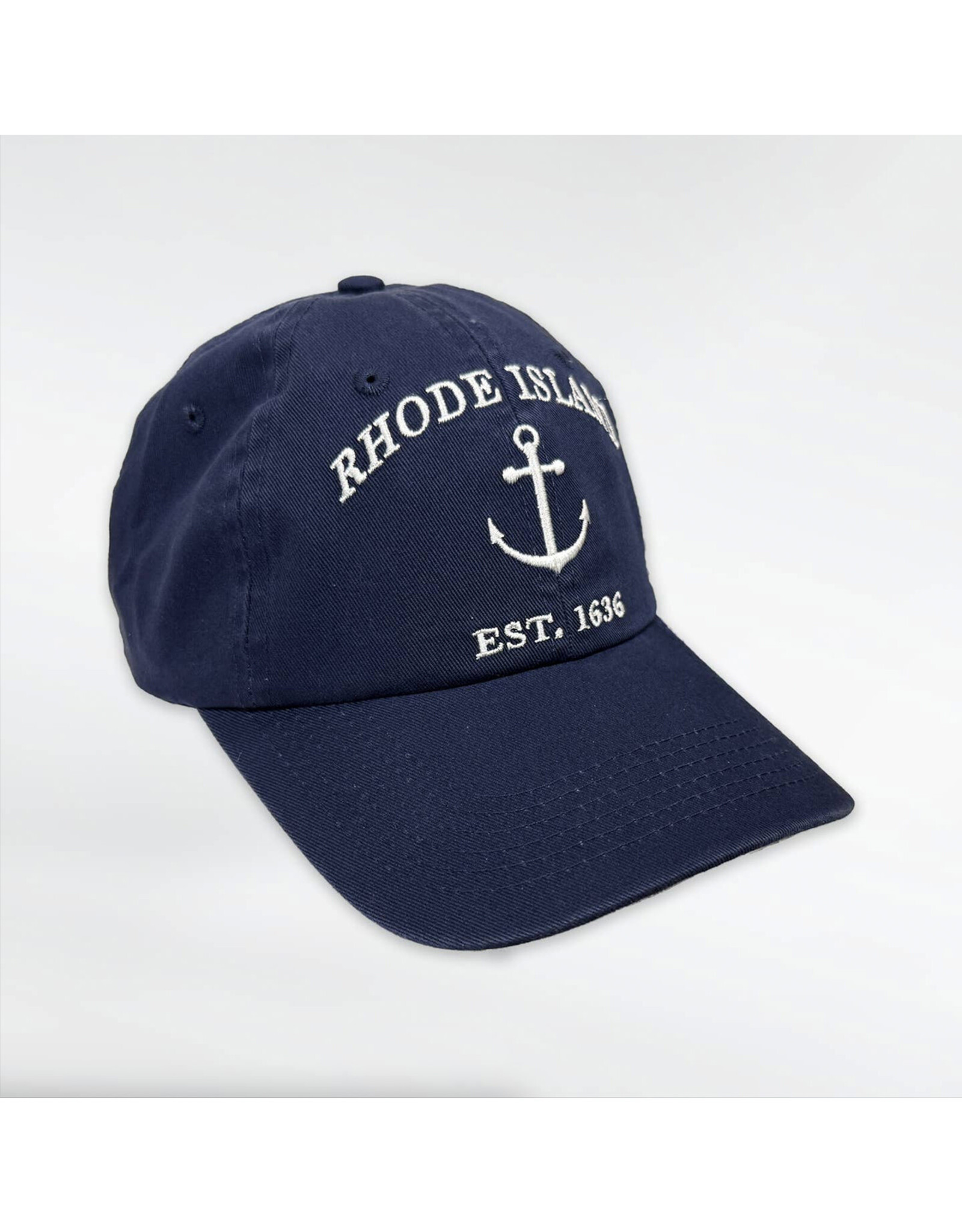 Rhode Island Anchor Navy Hat