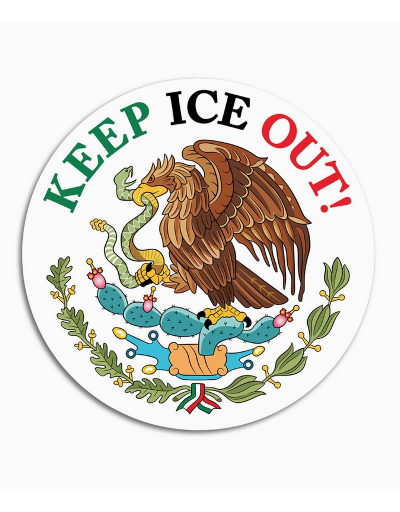 Keep Ice Out Sticker
