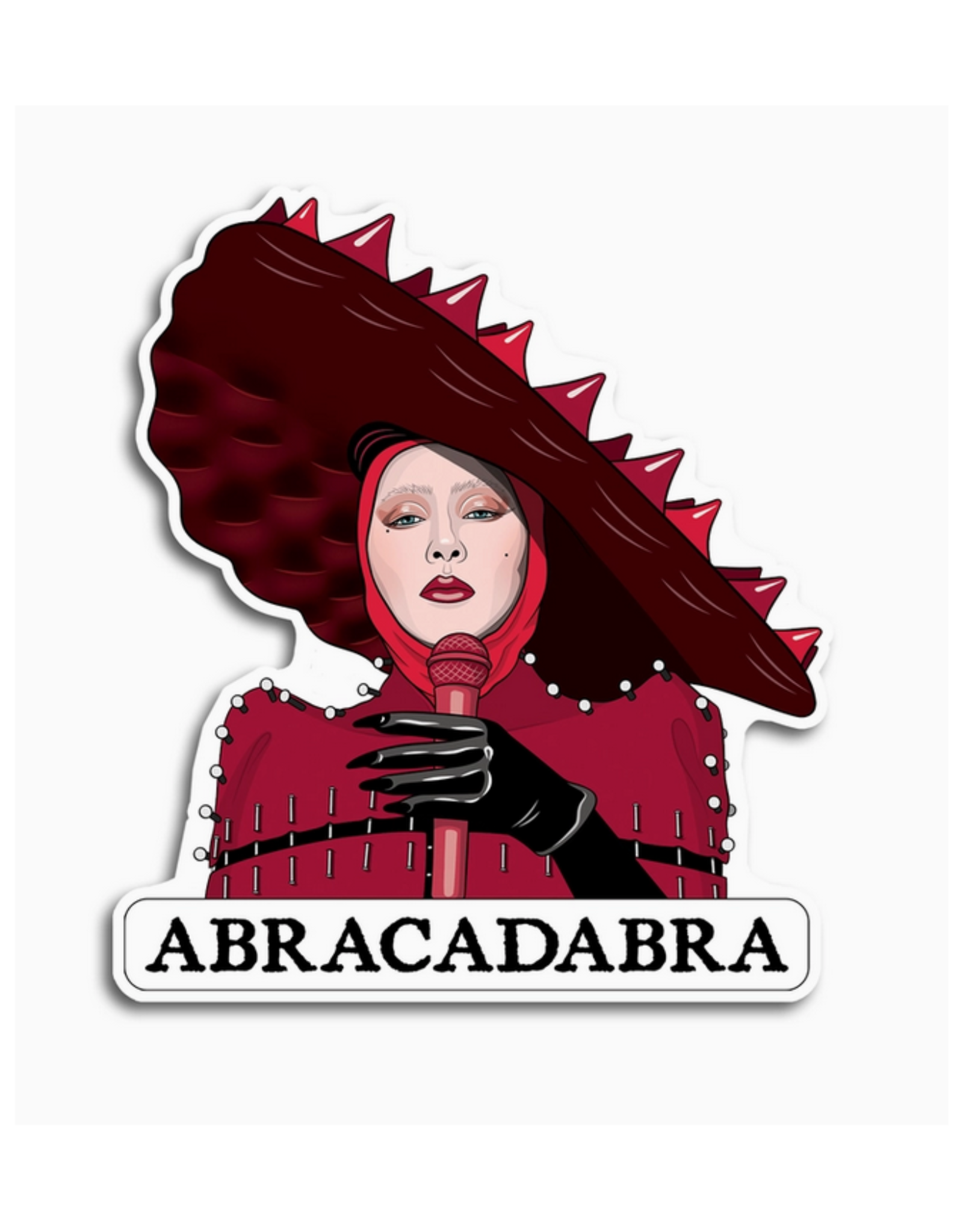 Abracadabra Lady Gaga Sticker