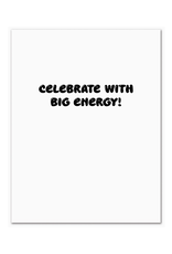 Big Energy Birthday Labubu Greeting Card
