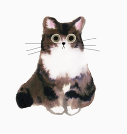 Curious Cat Tattoo Pair