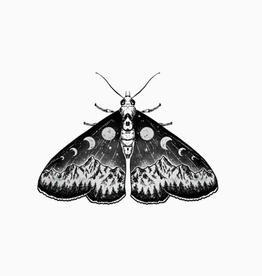 Mystic Moth Tattoo Pair
