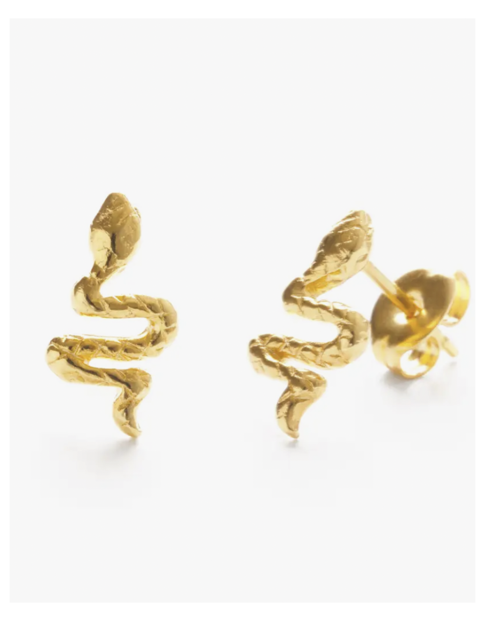 Teeny Tiny Serpent Stud Earrings