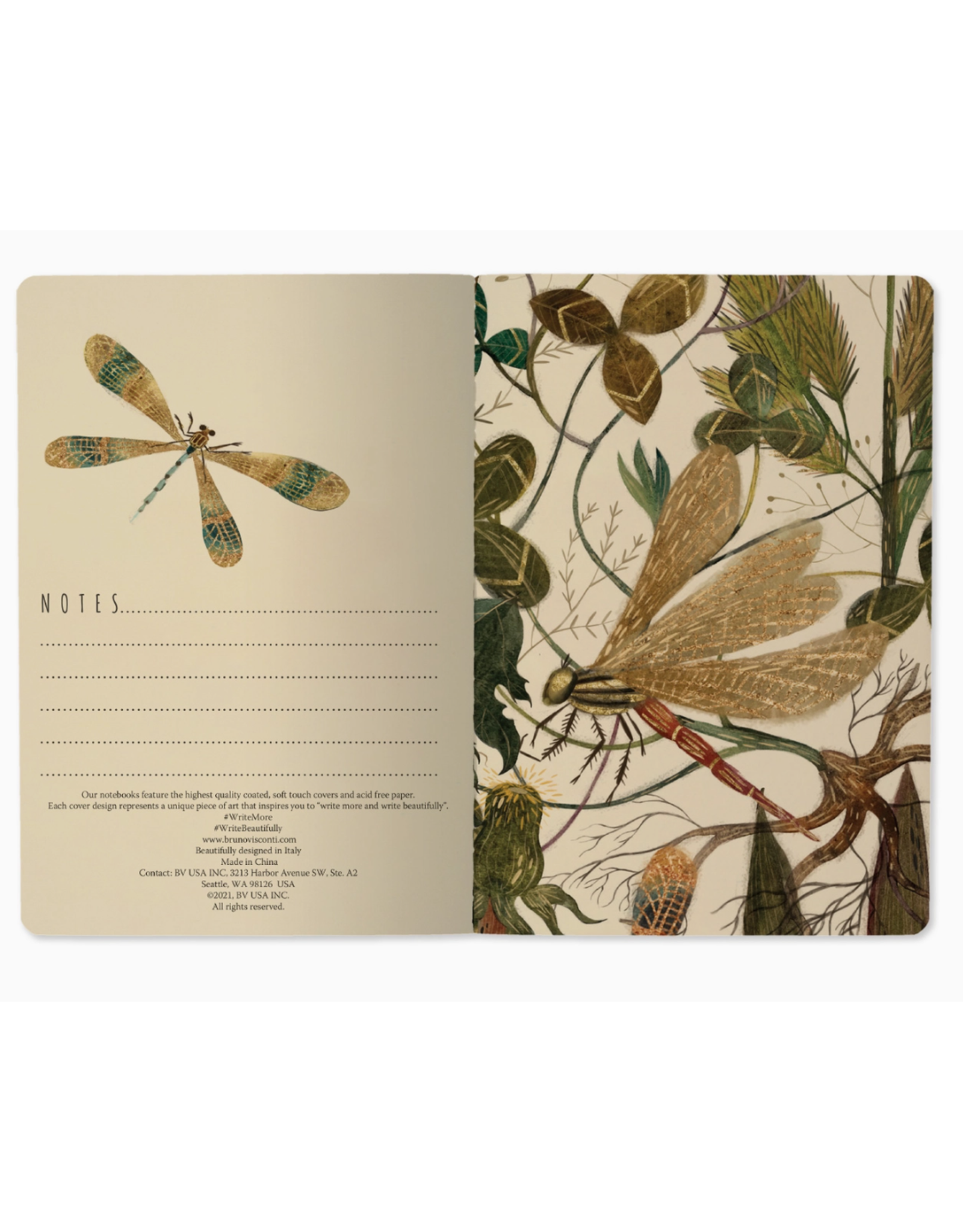 Summer Greens Notebook