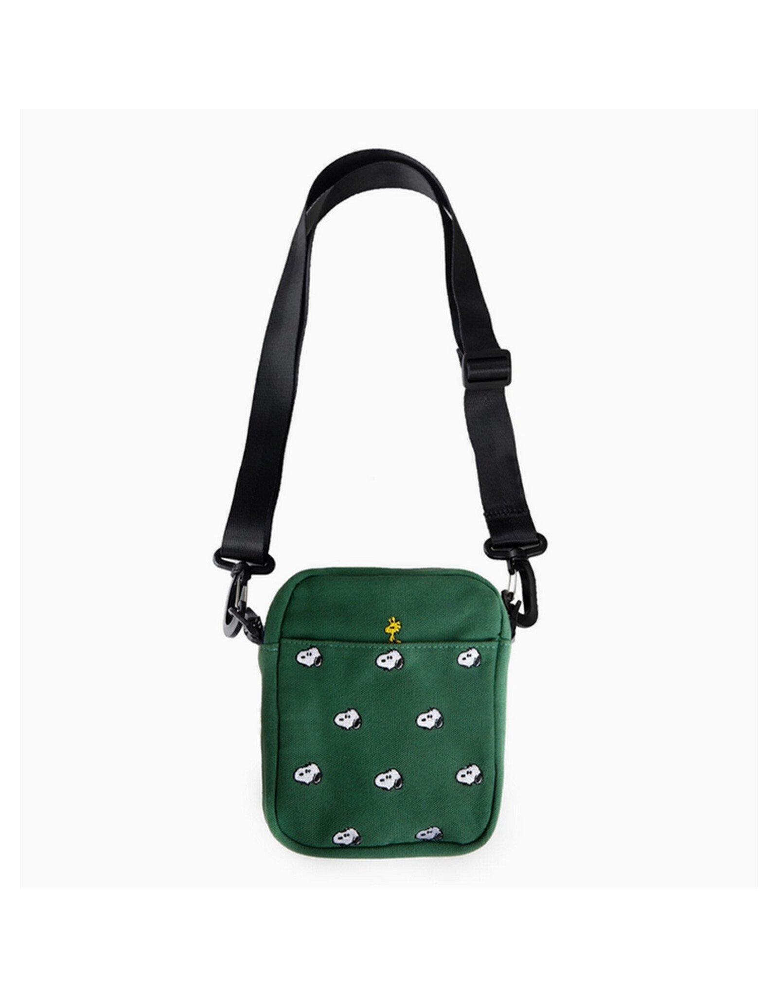Snoopy Embroidered Crossbody Bag (Forest)