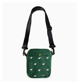 Snoopy Embroidered Crossbody Bag (Forest)