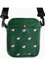 Snoopy Embroidered Crossbody Bag (Forest)