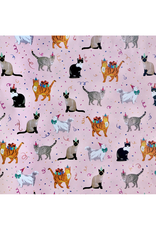 Festive Felines Wrapping Paper - Curbside Pick Up Only