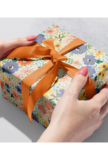 Golden Floral Wrapping Paper - Curbside Pick Up Only