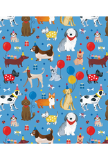 Party Dogs Wrapping Paper - Curbside Pick Up Only