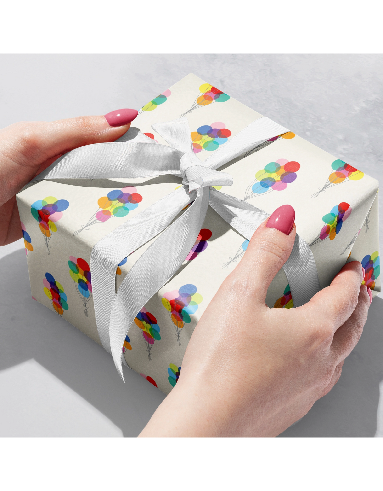 Bunch of Balloons Wrapping Paper - Curbside Pick Up Only