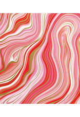 Marbleized Red Wrapping Paper - Curbside Pick Up Only