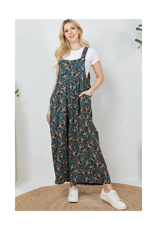 Peachy Roses Overalls