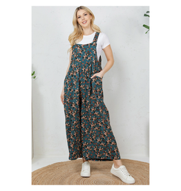 Peachy Roses Overalls