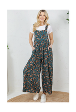 Peachy Roses Overalls