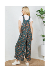 Peachy Roses Overalls